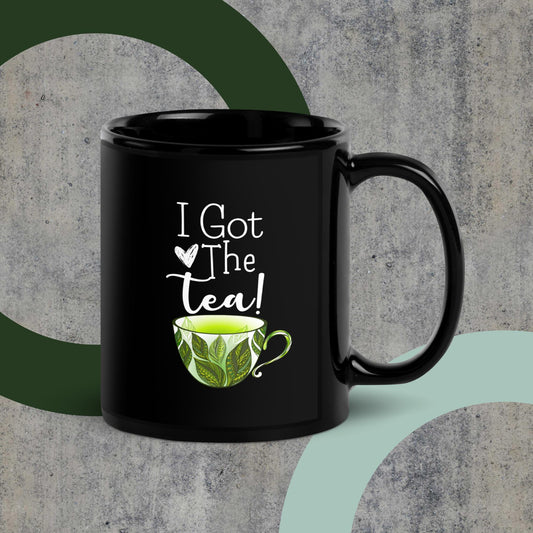 Black Glossy Mug