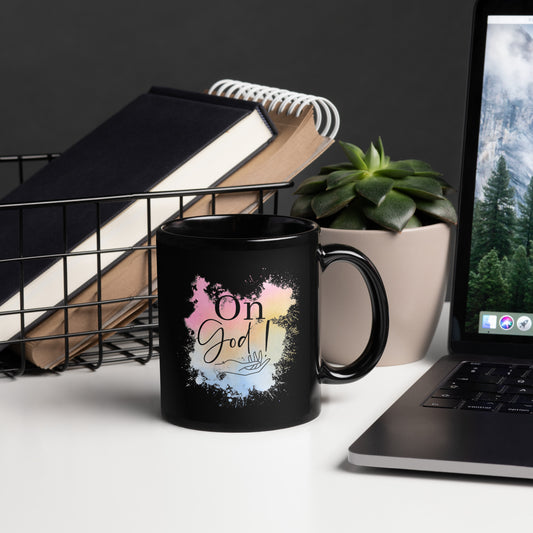 Black Glossy Mug