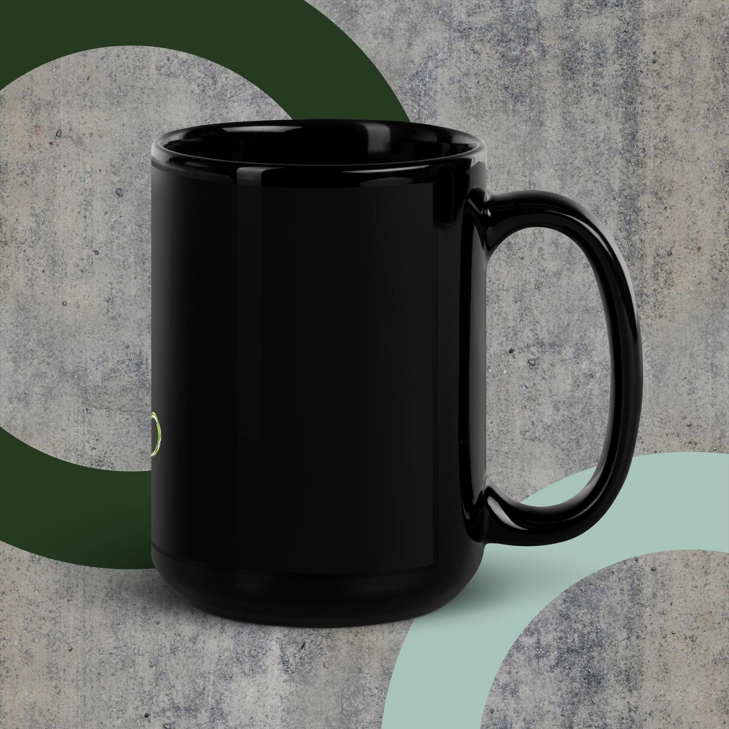 Black Glossy Mug